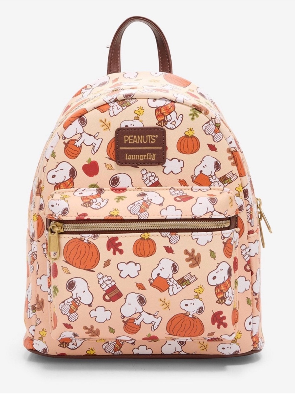 Loungefly Peanuts Snoopy Fall Things Mini Backpack